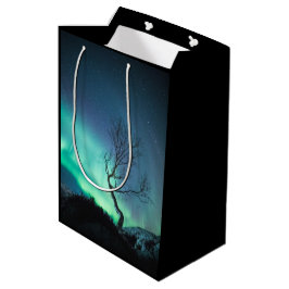 Bolsa De Regalo Mediana Árbol de luces boreales