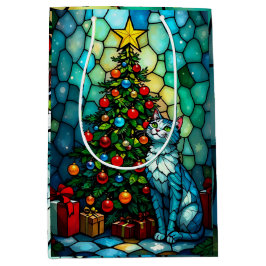 Bolsa De Regalo Mediana Árbol de Navidad