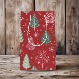 Bolsa De Regalo Mediana Árbol de Navidad