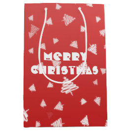 Bolsa De Regalo Mediana Árbol de Navidad