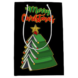 Bolsa De Regalo Mediana Árbol navideño de reserva IV