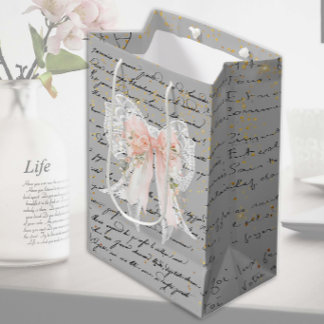 Bolsa de regalo mediana Armonía con lazo