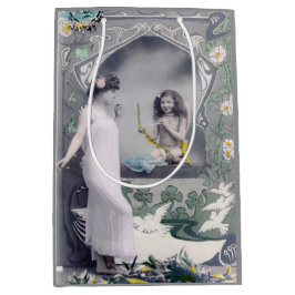 Bolsa De Regalo Mediana Art Nouveau Valentine de 1904