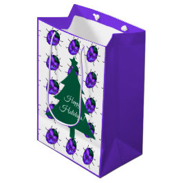 BOLSA DE REGALO MEDIANA ARTE DE LADYBUG