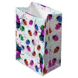 BOLSA DE REGALO MEDIANA ARTE DE LADYBUG