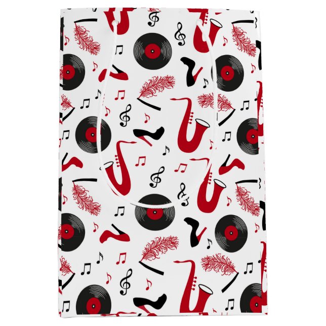 Bolsa De Regalo Mediana Arte Deco de los años 20 (Anverso)