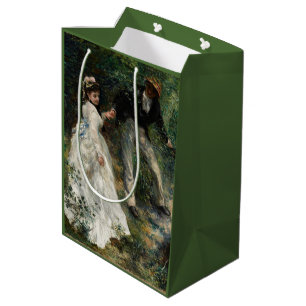Bolsa De Regalo Mediana Arte impresionista de la pintura de Renoir de la