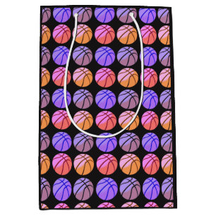 Bolsa De Regalo Mediana Arte Pop Baloncesto