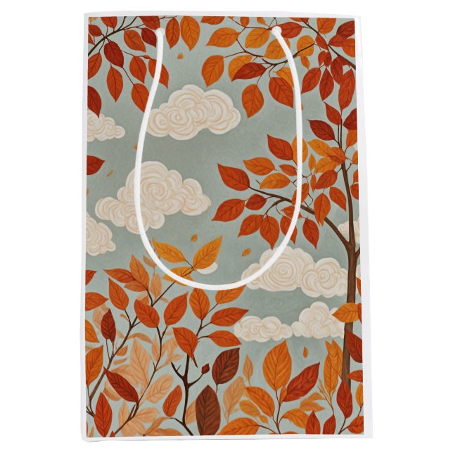 Bolsa De Regalo Mediana Ascenso otoño (Anverso)