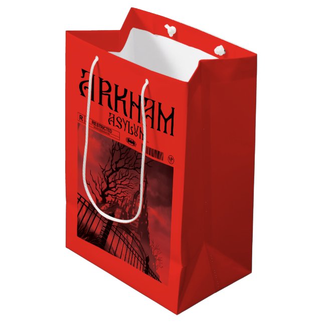 Bolsa De Regalo Mediana Asilo de Arkham: Restringido (Angulo Anverso)