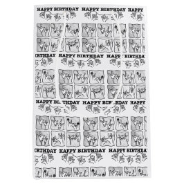 Bolsa De Regalo Mediana ASL ILY Obsession - Happy Birthday!