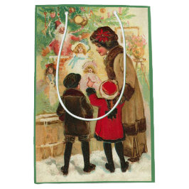 Bolsa De Regalo Mediana At The Toy Store Window