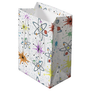 Bolsa De Regalo Mediana Atómico retro