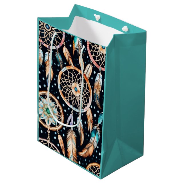 Bolsa De Regalo Mediana Atrapar el sueño de medianoche (Angulo Anverso)