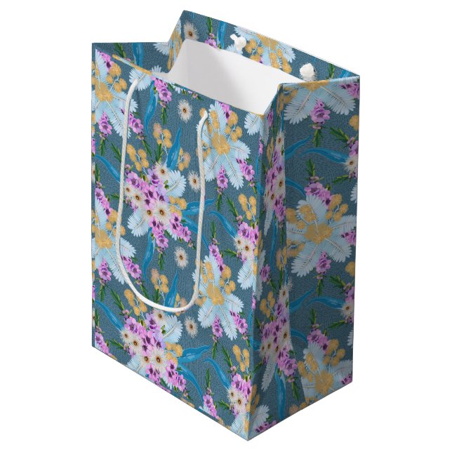 Bolsa De Regalo Mediana Aussie Wildflower Summer (Angulo Anverso)