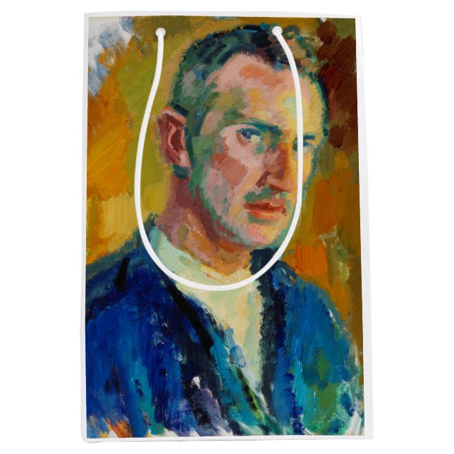 Bolsa De Regalo Mediana Autoretrato (de Magnus Enckell) (Anverso)