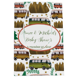 Bolsa De Regalo Mediana Aventura de aventura: Baby Shower neutral de géner