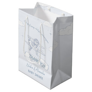 Bolsa De Regalo Mediana Aviador Piloto Avión Avión Libros de Carga Precios