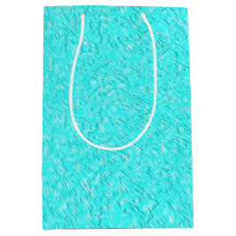 Bolsa De Regalo Mediana Azul Aqua