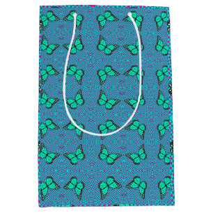 BOLSA DE REGALO MEDIANA AZUL DE LA FLECHA ANTERIOR