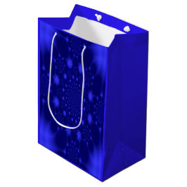 Bolsa De Regalo Mediana Azul deslumbrante