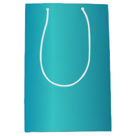 Bolsa De Regalo Mediana Azul metálico