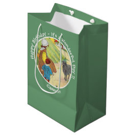 Bolsa De Regalo Mediana Baa, Baa, Black Sheep Birday Party Collection