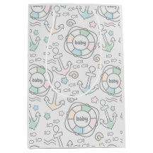 Baby Ahoy Nautical Baby Gige Bag