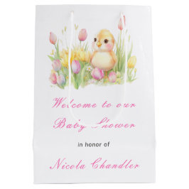 Bolsa De Regalo Mediana Baby Shower de Spring Chick