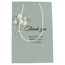 Baby Shower Eucalyptus Favor