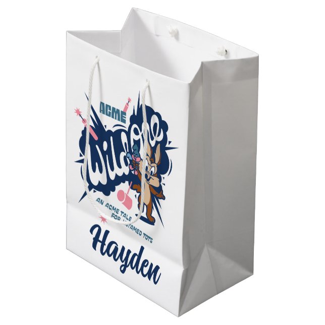 Bolsa De Regalo Mediana Baby WILE E. COYOTE™ - Wild One (Angulo Anverso)