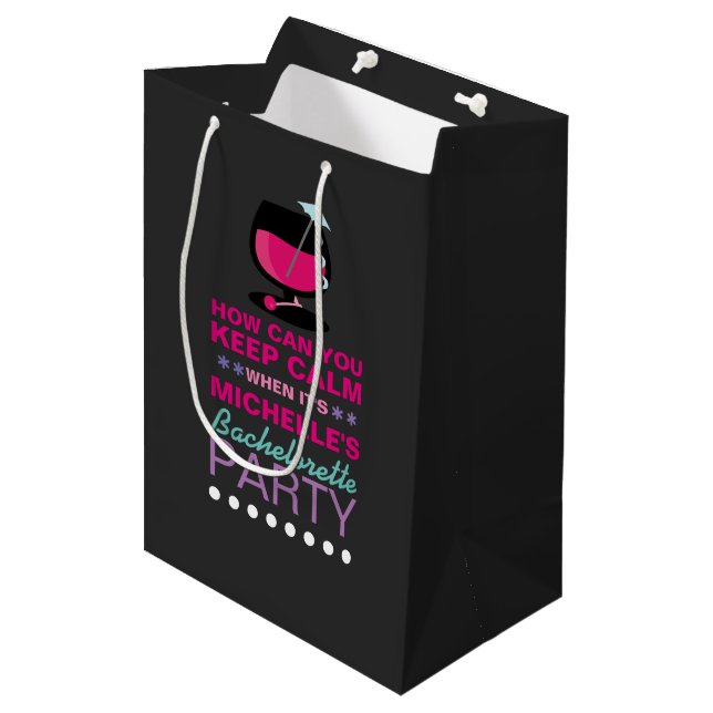 Bolsa De Regalo Mediana Bachelorette Party (Angulo Anverso)