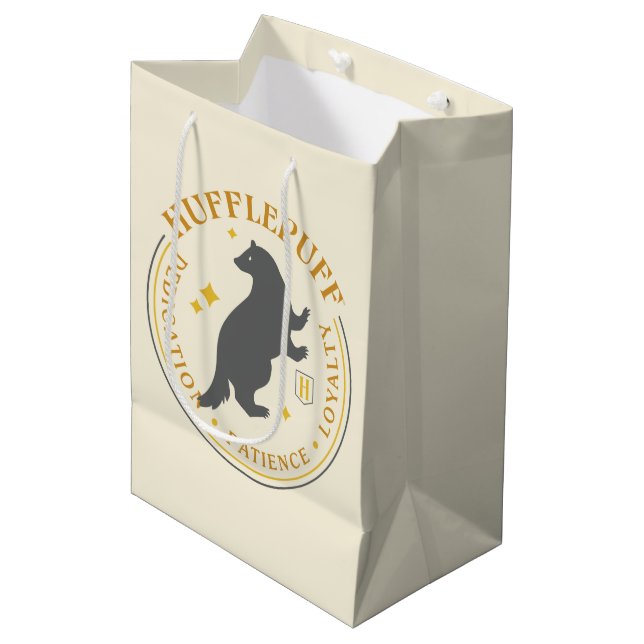 Bolsa De Regalo Mediana Badger House Pride Badger (Angulo Anverso)