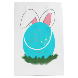Bolsa De Regalo Mediana Bajando por la senda del conejo!