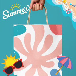 Bolsa De Regalo Mediana Bajo la temática del verano de Palms
