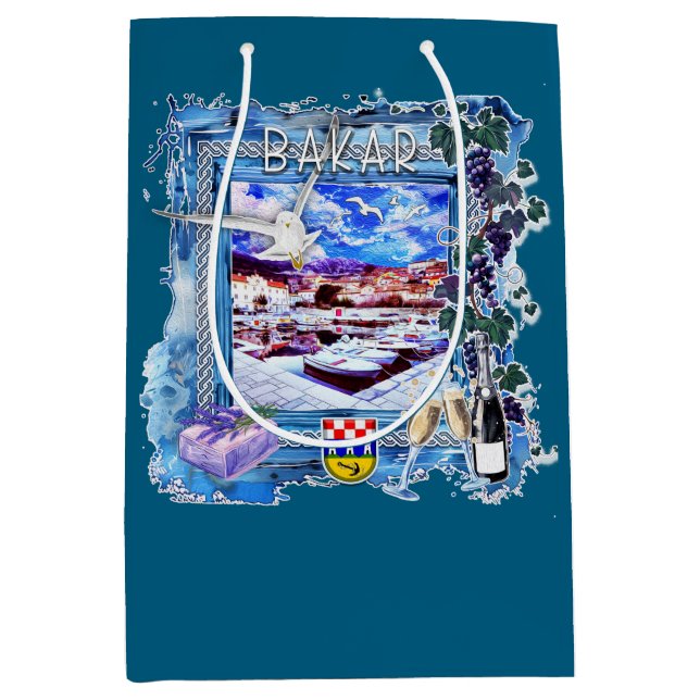 Bolsa De Regalo Mediana Bakar (Anverso)