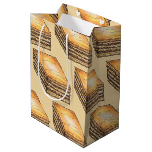 Bolsa De Regalo Mediana Baklava dulce filo dulce postre de miel pastelería