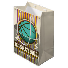 Bolsa De Regalo Mediana Baloncesto Deporte Juego de pelotas Guay