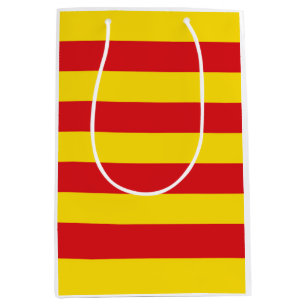 Bolsa De Regalo Mediana Bandera catalana (Cataluña)