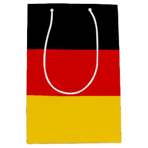 Bolsa De Regalo Mediana Bandera de Alemania