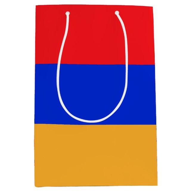 Bolsa De Regalo Mediana bandera de Armenia (Anverso)