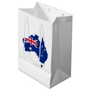 Bolsa De Regalo Mediana Bandera de Australia
