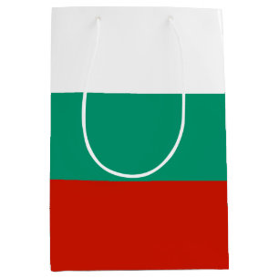 Bolsa De Regalo Mediana Bandera de Bulgaria