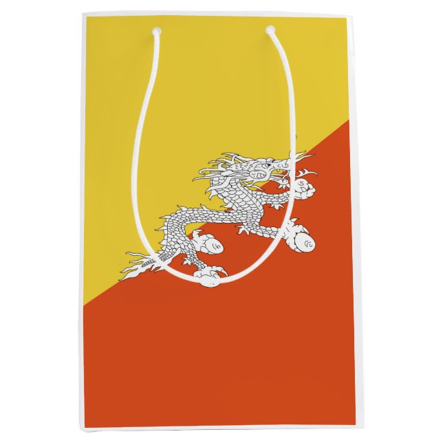 Bolsa De Regalo Mediana Bandera de butano (Anverso)