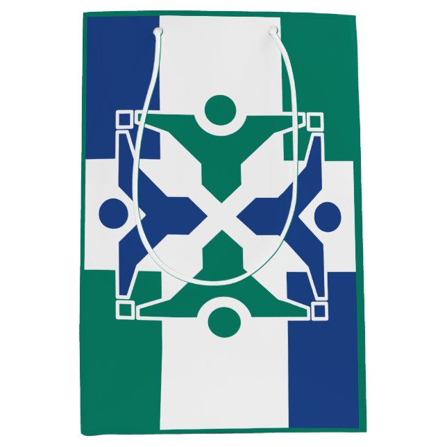 Bolsa De Regalo Mediana Bandera de Columbia, Missouri (Anverso)