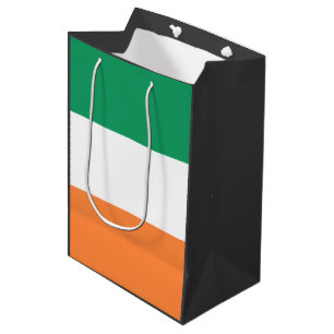 Bolsa De Regalo Mediana Bandera de Irlanda: Estandarte Irlandés, Reino Uni
