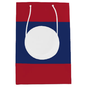 Bolsa De Regalo Mediana bandera de Laos