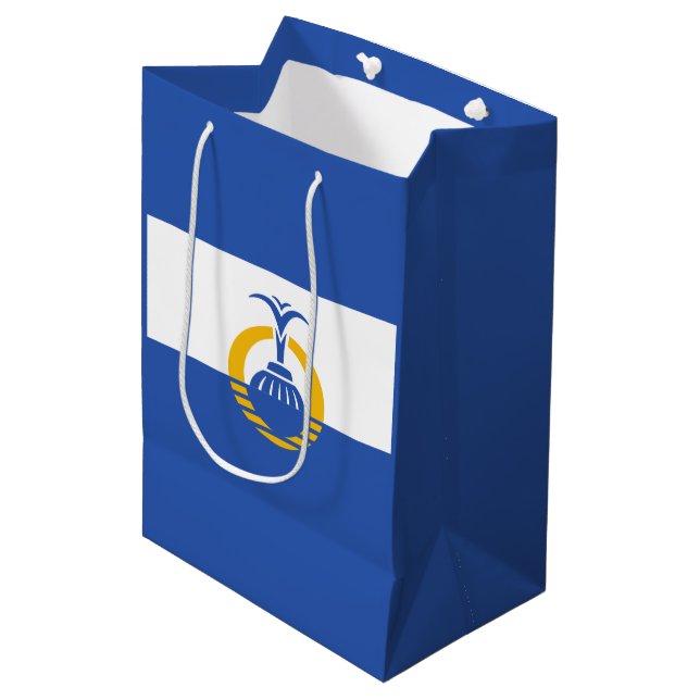 Bolsa De Regalo Mediana Bandera de Orlando, Florida (Angulo Anverso)