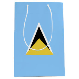 Bolsa De Regalo Mediana Bandera de Santa Lucía