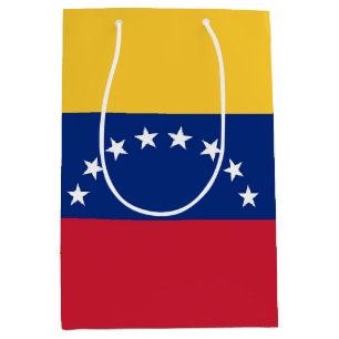 Bolsa De Regalo Mediana Bandera de Venezuela